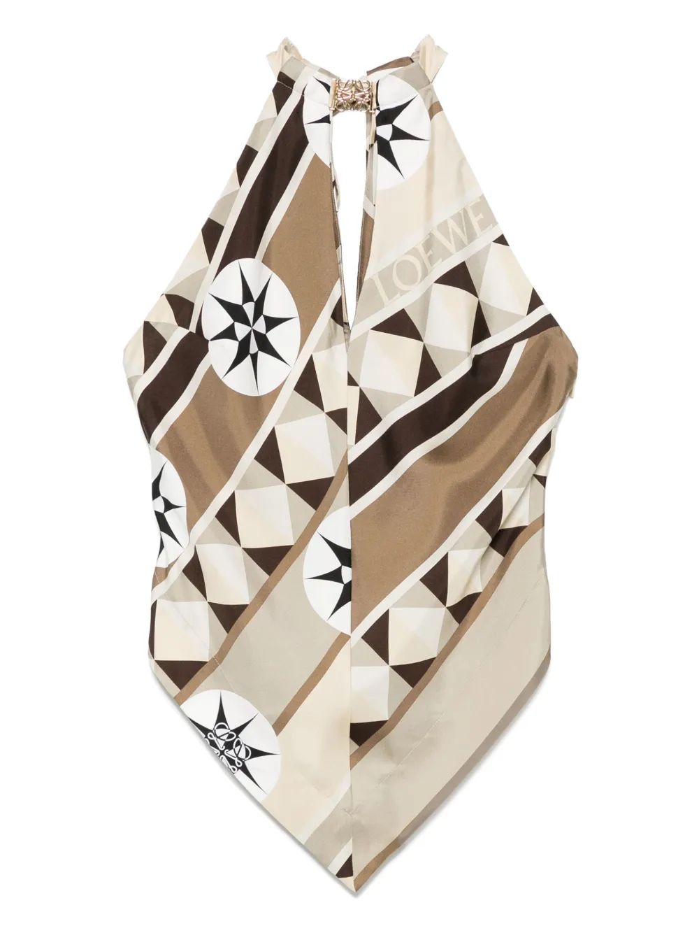 Блузка с декором Anagram LOEWE, нейтральный
Блузка с декором Anagram LOEWE, нейтральный