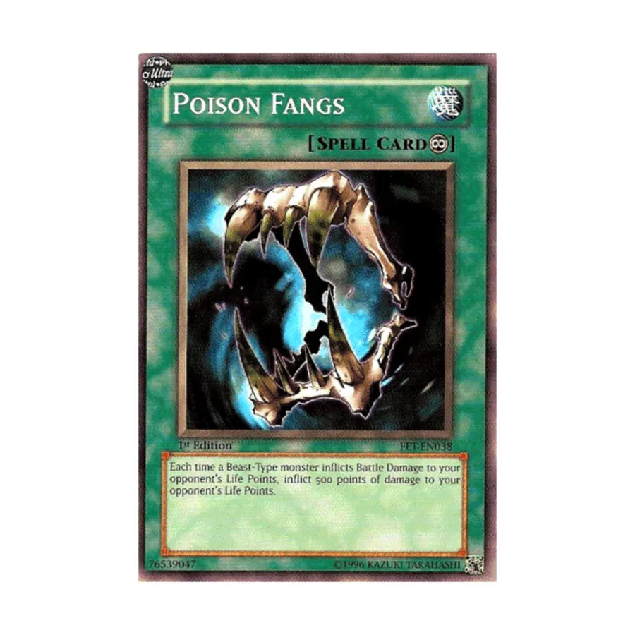 CCG Ядовитые клыки (Обычные), Yu-Gi-Oh - Flaming Eternity - Singles
CCG Ядовитые клыки (Обычные), Yu-Gi-Oh - Flaming Eternity - Singles