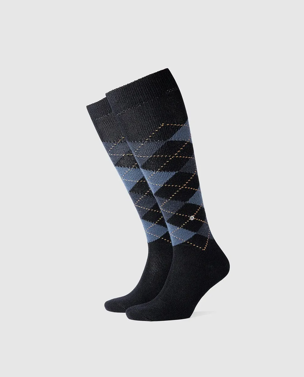 Мужские носки Burlington с синими бриллиантами
Мужские носки Burlington с синими бриллиантами