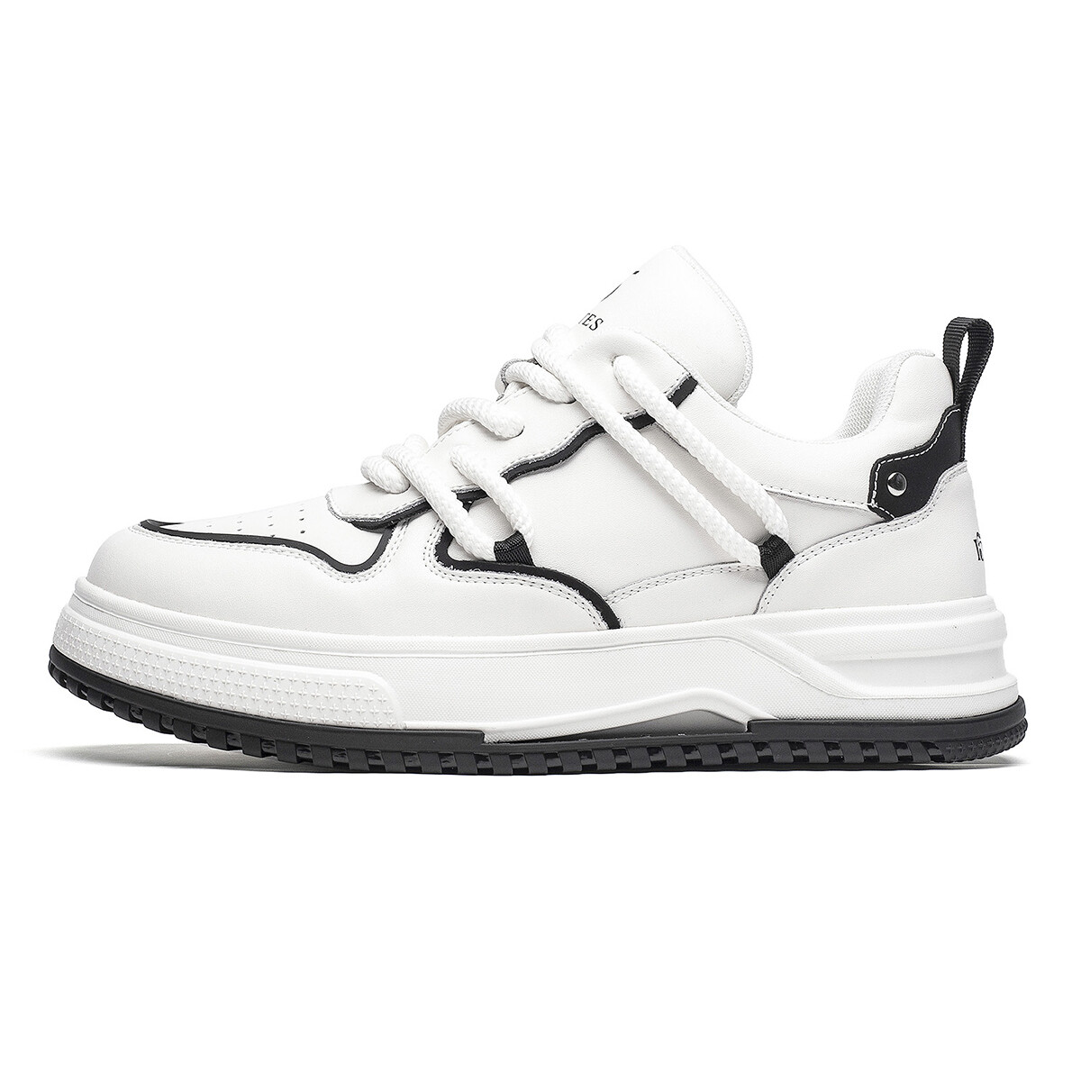 Кеды мужские, обувь для скейтбординга низкая белый 15 Mins
Кеды мужские, обувь для скейтбординга низкая белый 15 Mins