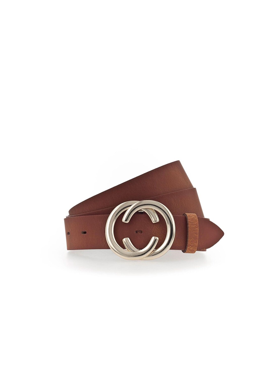 Ремень женский - кожаный, двойная застежка, однотонный Vanzetti, коричневый
Ремень женский - кожаный, двойная застежка, однотонный Vanzetti, коричневый