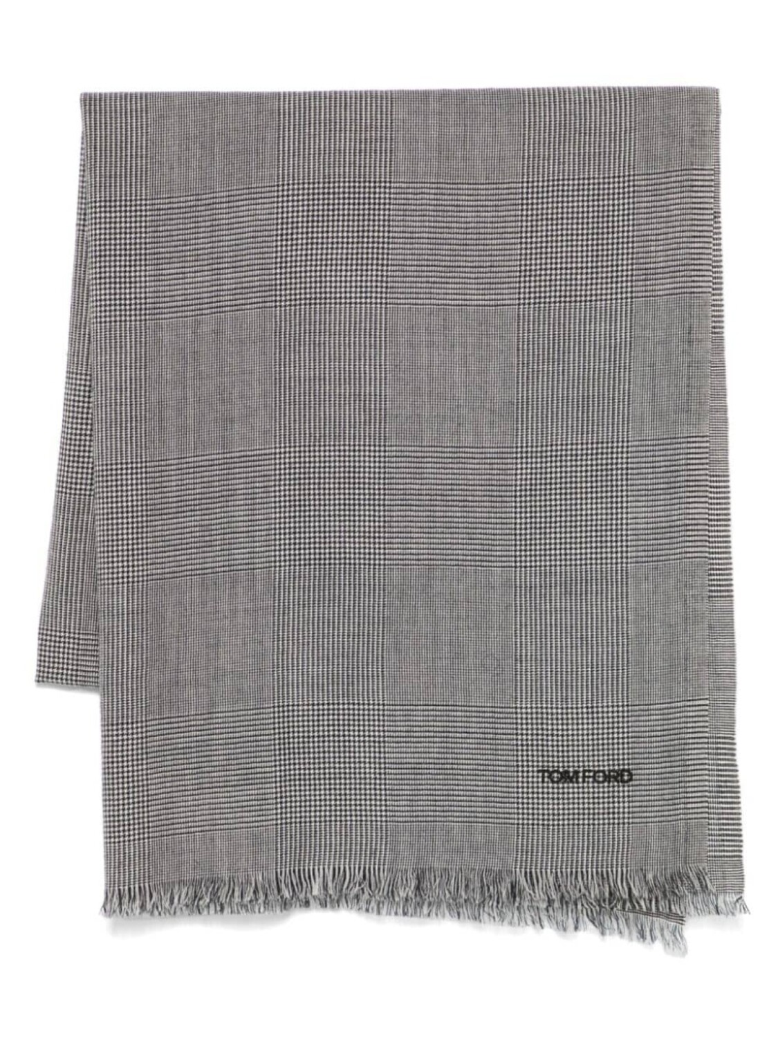 TOM FORD шарф принца Уэльского, черный
TOM FORD шарф принца Уэльского, черный