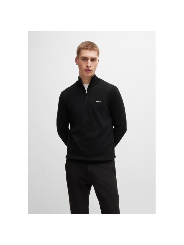 Пуловер BOSS, черный
Пуловер BOSS, черный