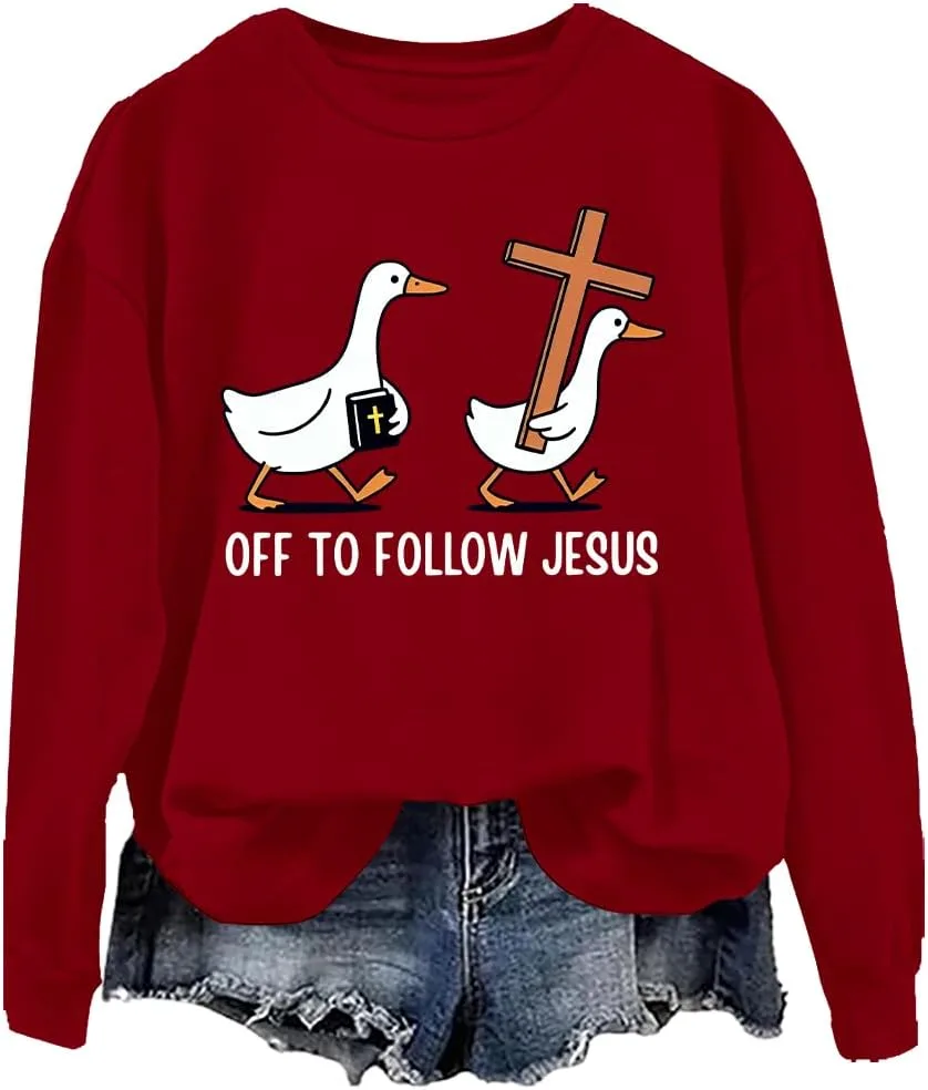 Толстовка Off To Follow Jesus с длинными рукавами woati
Толстовка Off To Follow Jesus с длинными рукавами woati