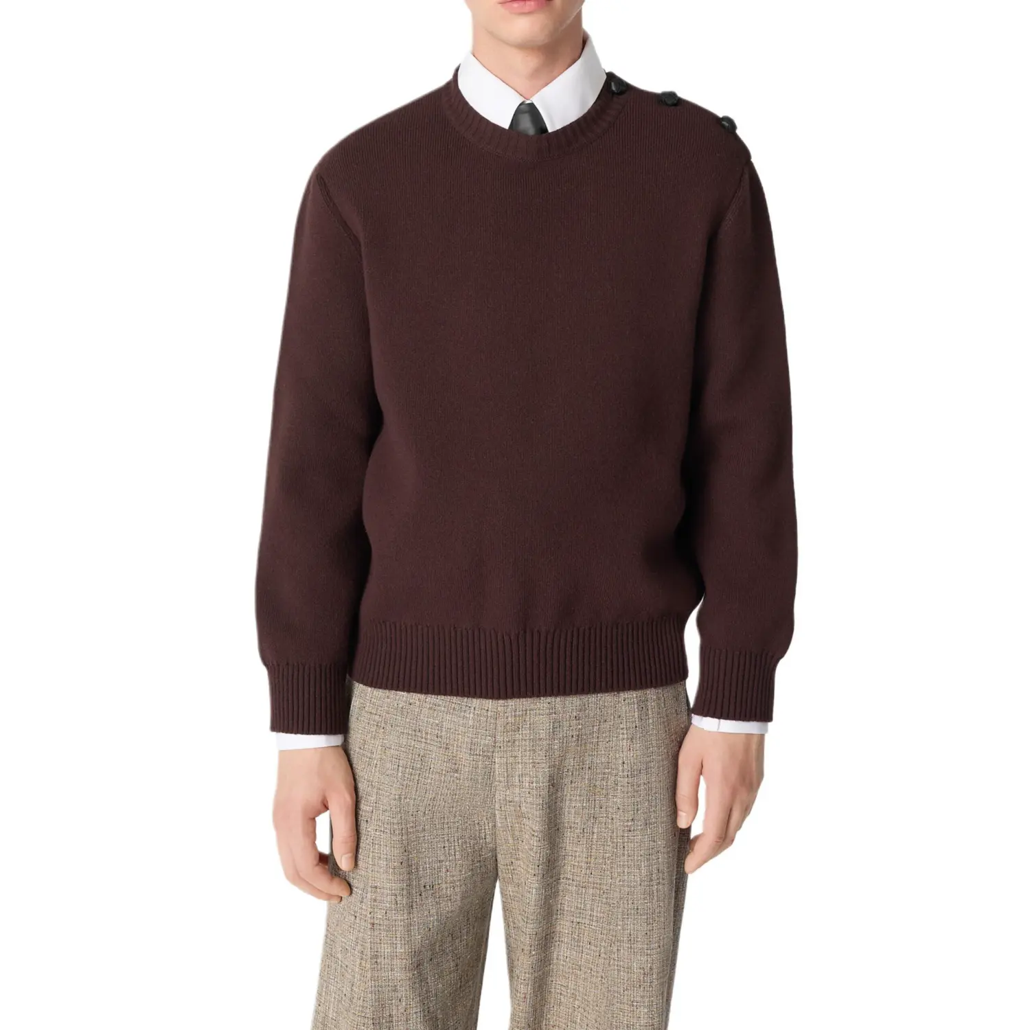 Свитер FW25 мужской Bottega Veneta, Ebony
Свитер FW25 мужской Bottega Veneta, Ebony