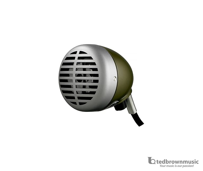 Микрофон Shure 520DX Green Bullet Harmonica Microphone
Микрофон Shure 520DX Green Bullet Harmonica Microphone