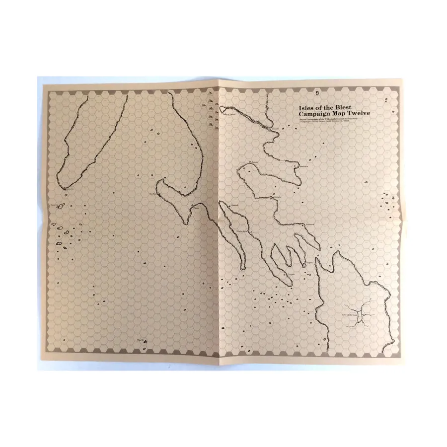 Map 12/13 Isles of the Blest/Ebony Coast (Players), Catalogs, Maps & Miscellaneous (Judges Guild), мягкая обложка
Map 12/13 Isles of the Blest/Ebony Coast (Players), Catalogs, Maps & Miscellaneous (Judges Guild), мягкая обложка