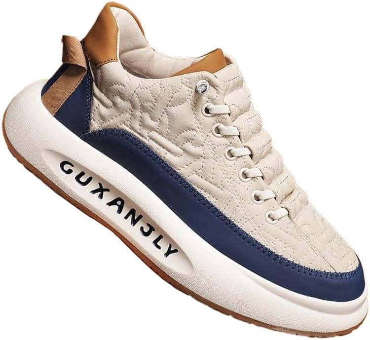 Мужские стильные массивные кеды для скейтборда - модный уличный стиль с удобной мягкой подошвой, не скользящей, для прогулок и повседневной носки Fmshi, синий
Мужские стильные массивные кеды для скейтборда - модный уличный стиль с удобной мягкой подошвой, не скользящей, для прогулок и повседневной носки Fmshi, синий