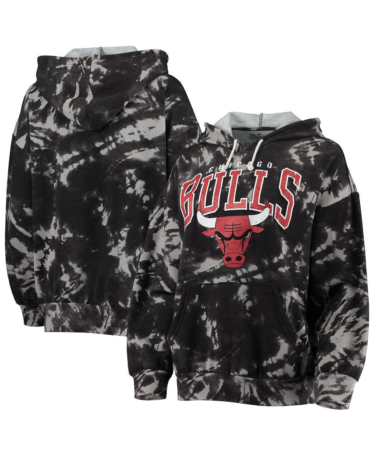 Женский черный пуловер с капюшоном Chicago Bulls Burble Tie-Dye Tri-Blend Majestic, черный
Женский черный пуловер с капюшоном Chicago Bulls Burble Tie-Dye Tri-Blend Majestic, черный