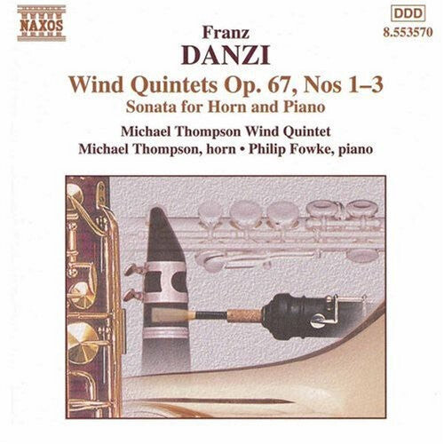 CD диск Danzi / Thompson / Fowke: Wind Quintets Op 67 / Quintet in E minor Op 67
CD диск Danzi / Thompson / Fowke: Wind Quintets Op 67 / Quintet in E minor Op 67