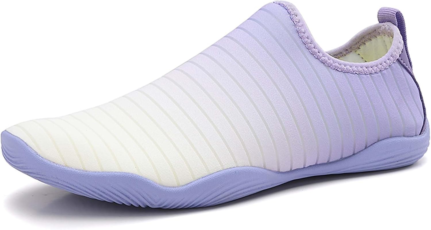 Водные туфли для мужчин и женщин, водные виды спорта, плавание, пляж, серфинг, ходьба, танцы, йога, фитнес, тренировки, многофункциональная обувь Generic, белый/фиолетовый
Водные туфли для мужчин и женщин, водные виды спорта, плавание, пляж, серфинг, ходьба, танцы, йога, фитнес, тренировки, многофункциональная обувь Generic, белый/фиолетовый
