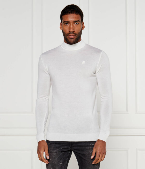 Водолазка мужская Karl Lagerfeld из мериносовой шерсти, белый
Водолазка мужская Karl Lagerfeld из мериносовой шерсти, белый