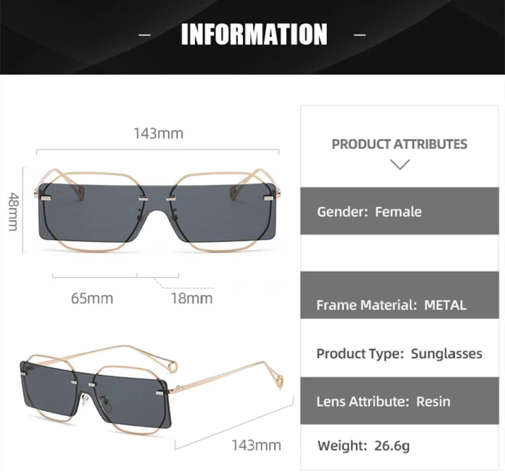 Солнцезащитные очки MUTYNE квадратной формы без оправы для женщин и мужчин, прямоугольные, роскошные, винтажные, летние, модные, классические, трендовые, C3
Солнцезащитные очки MUTYNE квадратной формы без оправы для женщин и мужчин, прямоугольные, роскошные, винтажные, летние, модные, классические, трендовые, C3