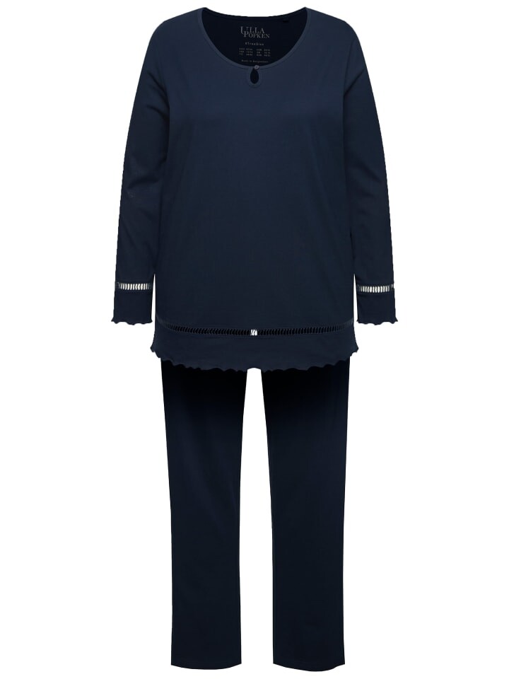 Пижама Ulla Popken, цвет nachtblau
Пижама Ulla Popken, цвет nachtblau