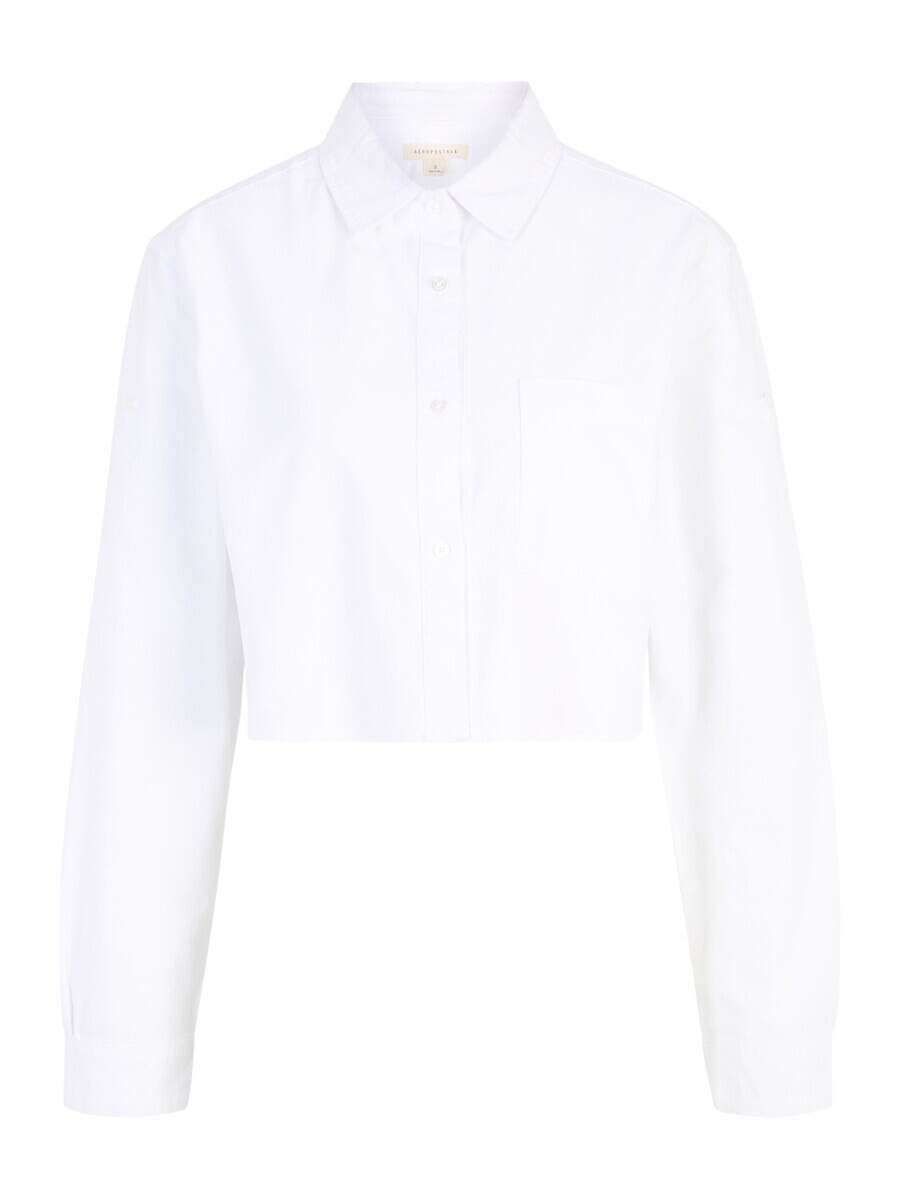 Рубашка AÉROPOSTALE Blouse, белый 
Рубашка AÉROPOSTALE Blouse, белый