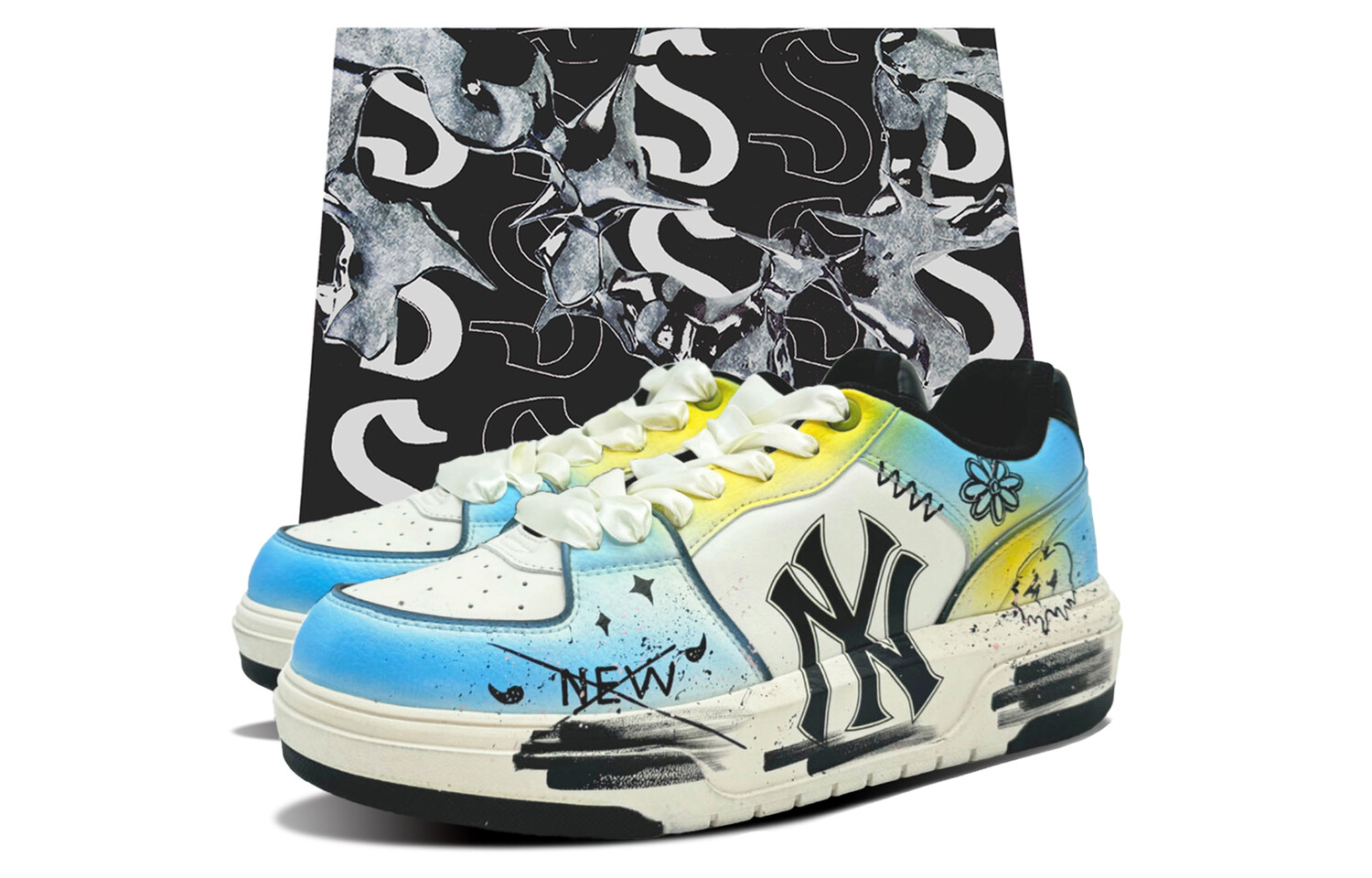 Кроссовки MLB Chunky Liner Skateboarding Shoes Unisex Low-top Black/white/yellow/blue, белый
Кроссовки MLB Chunky Liner Skateboarding Shoes Unisex Low-top Black/white/yellow/blue, белый