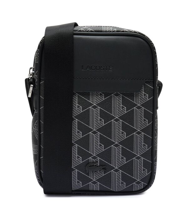 Сумка мужская через плечо Lacoste кожаная с принтом, черный
Сумка мужская через плечо Lacoste кожаная с принтом, черный