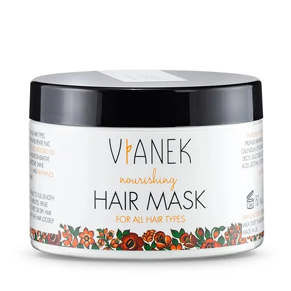 Питательная маска для волос Nourishing Hair Mask Vianek, 150 ml
Питательная маска для волос Nourishing Hair Mask Vianek, 150 ml