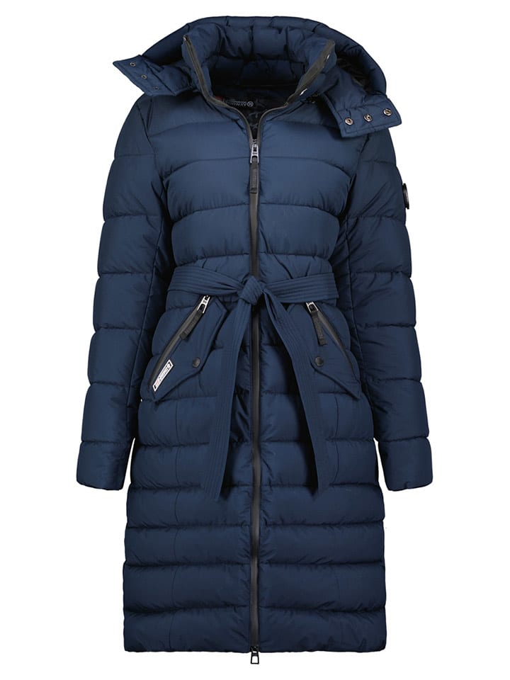 Geographical Norway Стеганое пальто «Cabima» темно-синего цвета
Geographical Norway Стеганое пальто «Cabima» темно-синего цвета