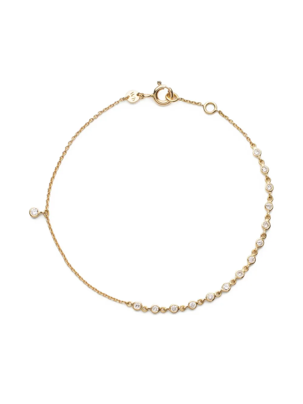 Браслет Clarisse из желтого золота с бриллиантами We By Whitebird
Браслет Clarisse из желтого золота с бриллиантами We By Whitebird