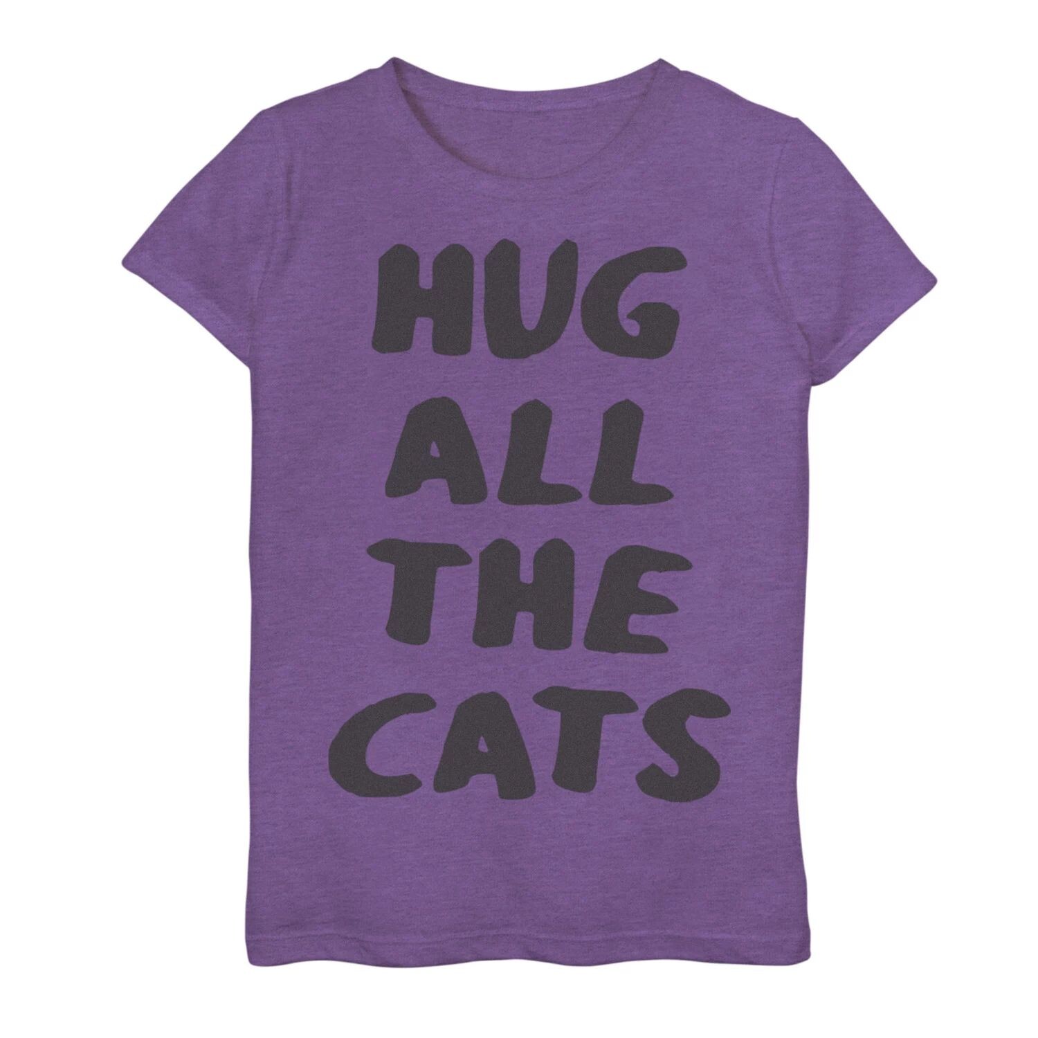 Футболка с текстовым рисунком Hug All The Cats Attitude для девочек 7–16 лет Licensed Character
Футболка с текстовым рисунком Hug All The Cats Attitude для девочек 7–16 лет Licensed Character