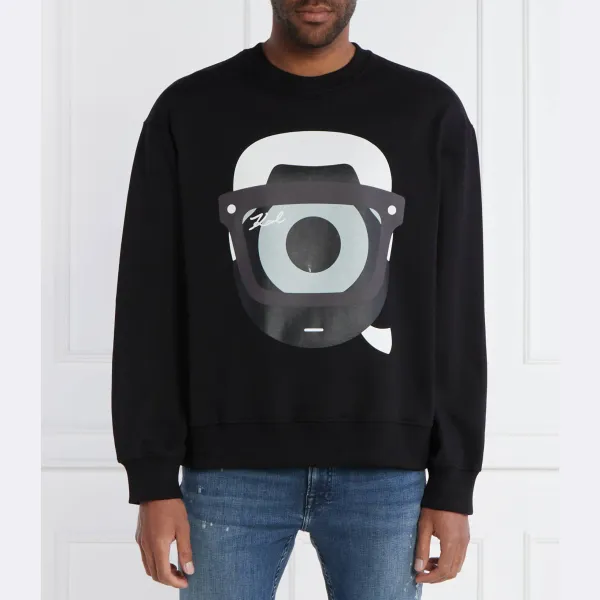 Karl Lagerfeld x Darcel разочаровывает свитшот обычного кроя Karl Lagerfeld, черный 
Karl Lagerfeld x Darcel разочаровывает свитшот обычного кроя Karl Lagerfeld, черный