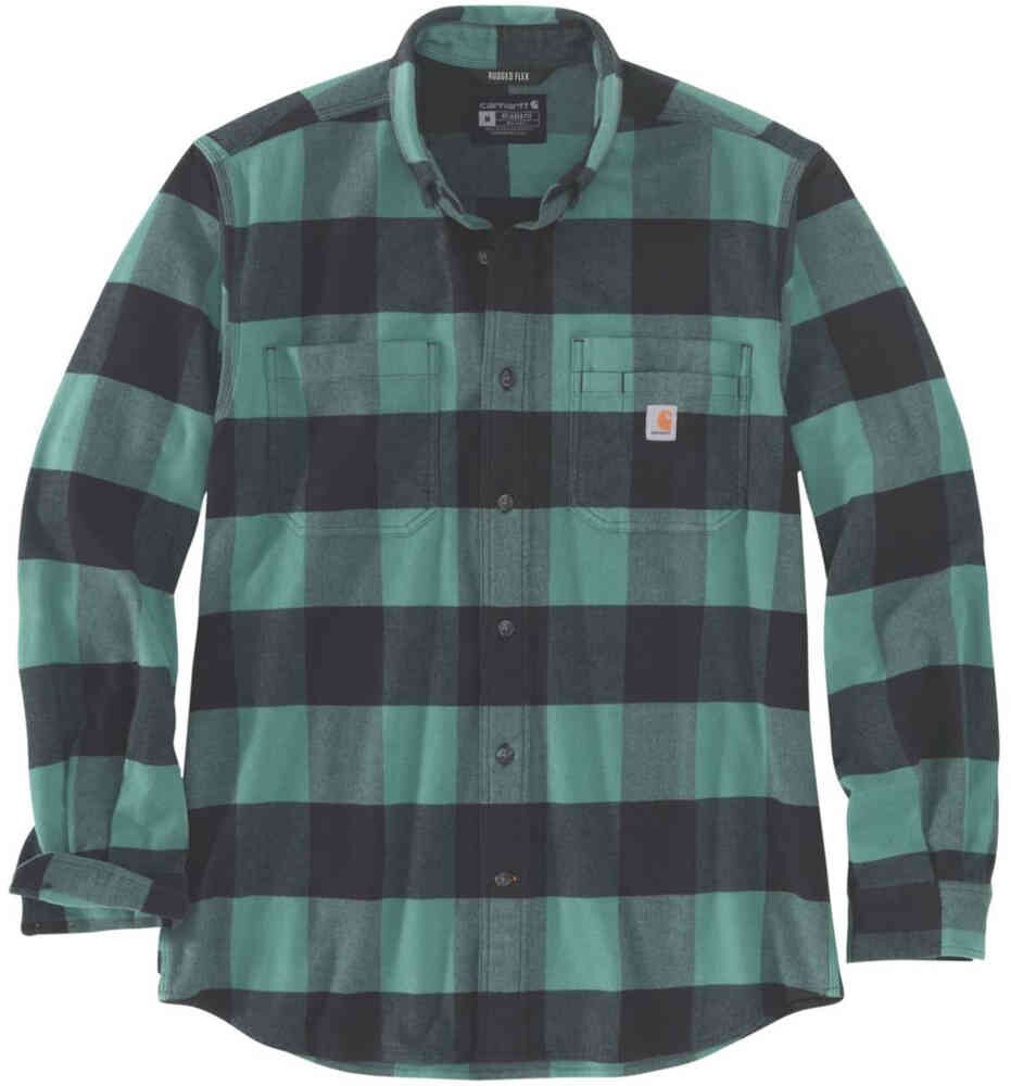 Фланелевая рубашка средней плотности в клетку Carhartt, зеленый
Фланелевая рубашка средней плотности в клетку Carhartt, зеленый