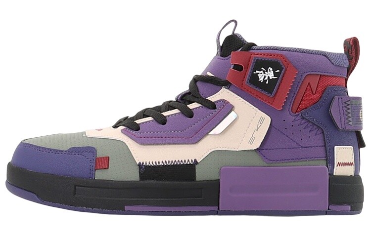 Кеды мужские, Обувь для скейтборда Strange Bomb Мужская с высоким верхом Фиолетовый/метр/белый Erke
Кеды мужские, Обувь для скейтборда Strange Bomb Мужская с высоким верхом Фиолетовый/метр/белый Erke