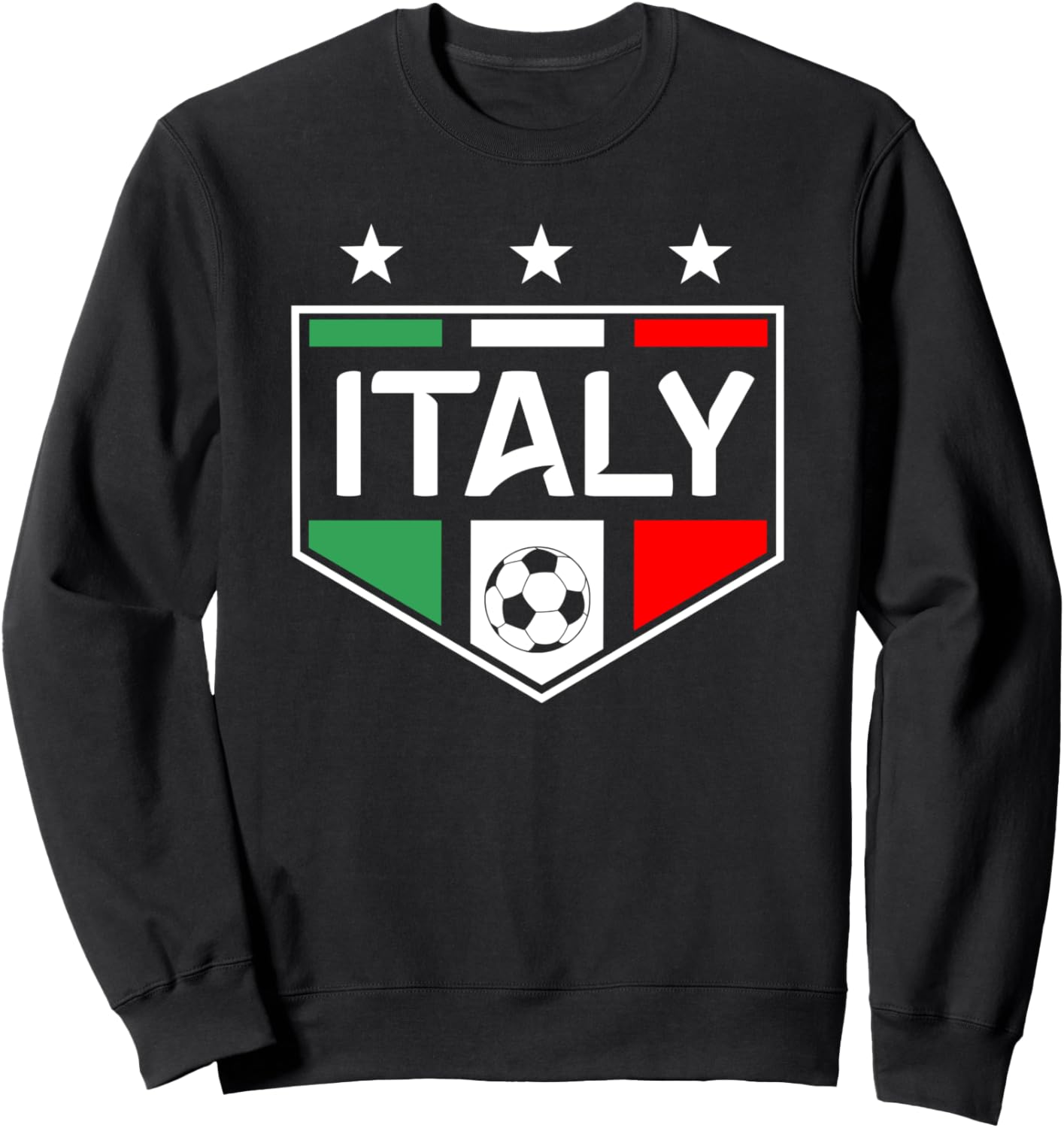Модная итальянская толстовка с гербом в виде трех звезд Trendy Apparel, черный
Модная итальянская толстовка с гербом в виде трех звезд Trendy Apparel, черный