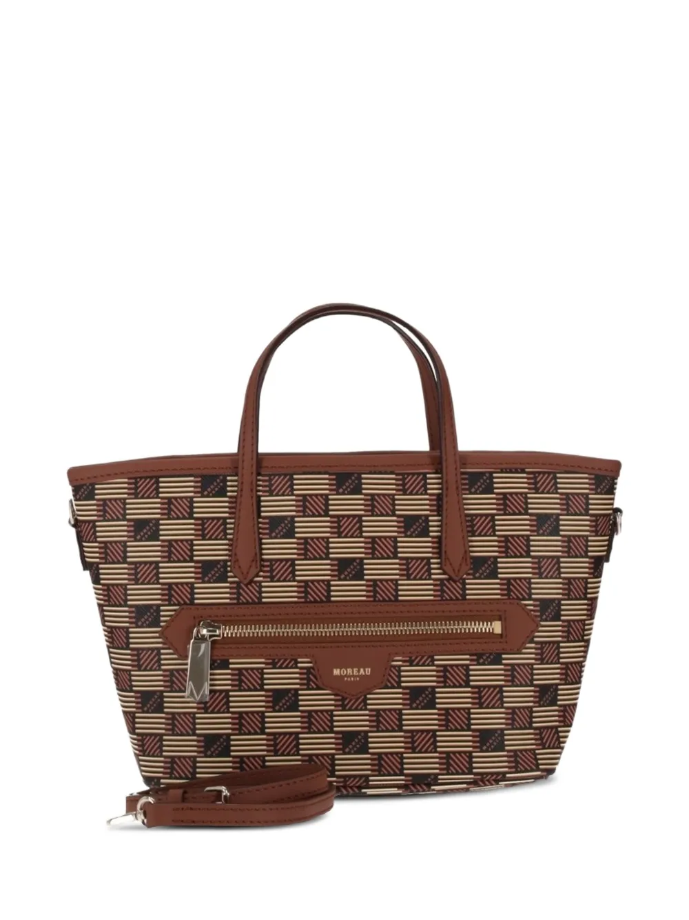 Сумка-тоут Monaco в клетку Moreau, коричневый
Сумка-тоут Monaco в клетку Moreau, коричневый