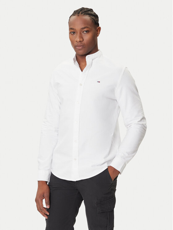 Рубашка regular fit Essential DM0DM21690 Tommy Jeans, белый
Рубашка regular fit Essential DM0DM21690 Tommy Jeans, белый