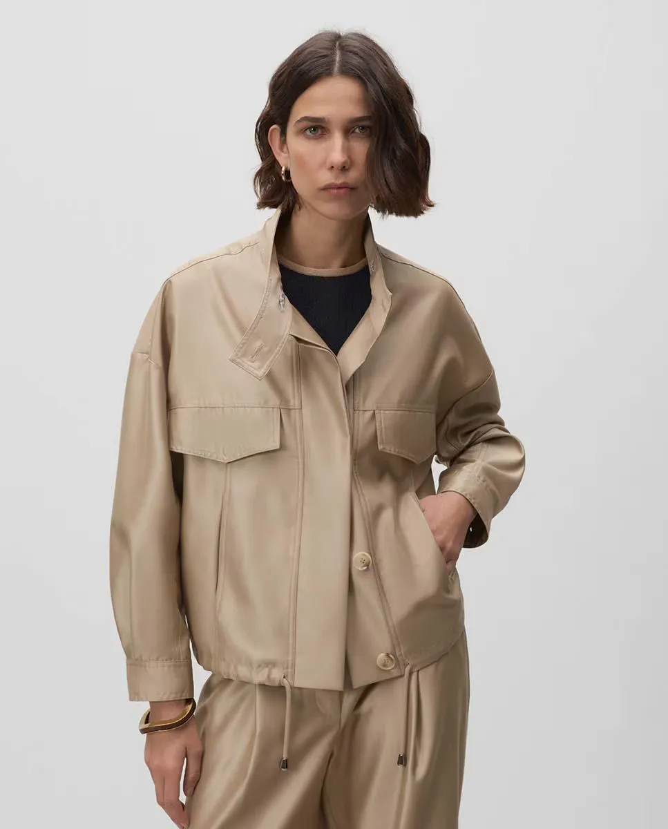 Женская куртка оверсайз Simorra, бежевый
Женская куртка оверсайз Simorra, бежевый