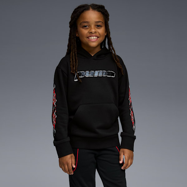 Толстовка с капюшоном из флиса для больших детей Puma Essentials, черный
Толстовка с капюшоном из флиса для больших детей Puma Essentials, черный