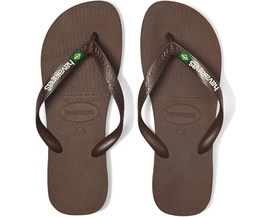 Сандалии Havaianas Brazil Logo Sandals, цвет Dark Brown/White
Сандалии Havaianas Brazil Logo Sandals, цвет Dark Brown/White