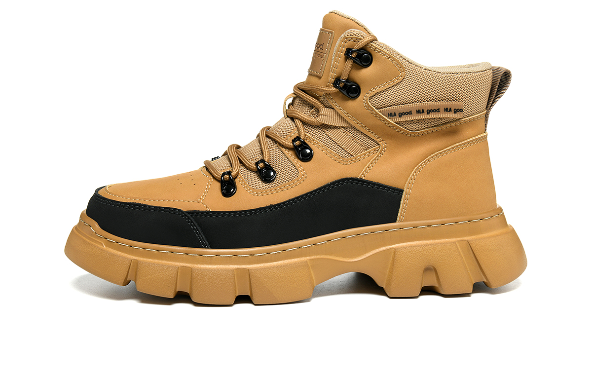 HLA Мужские ботинки Martin, черно-желтые
HLA Мужские ботинки Martin, черно-желтые