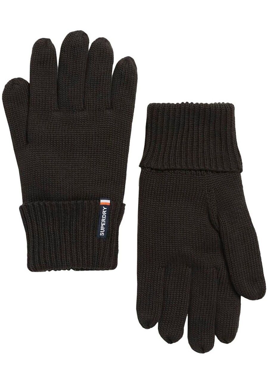 Перчатки Superdry Full Finger Gloves Essentials, черный
Перчатки Superdry Full Finger Gloves Essentials, черный