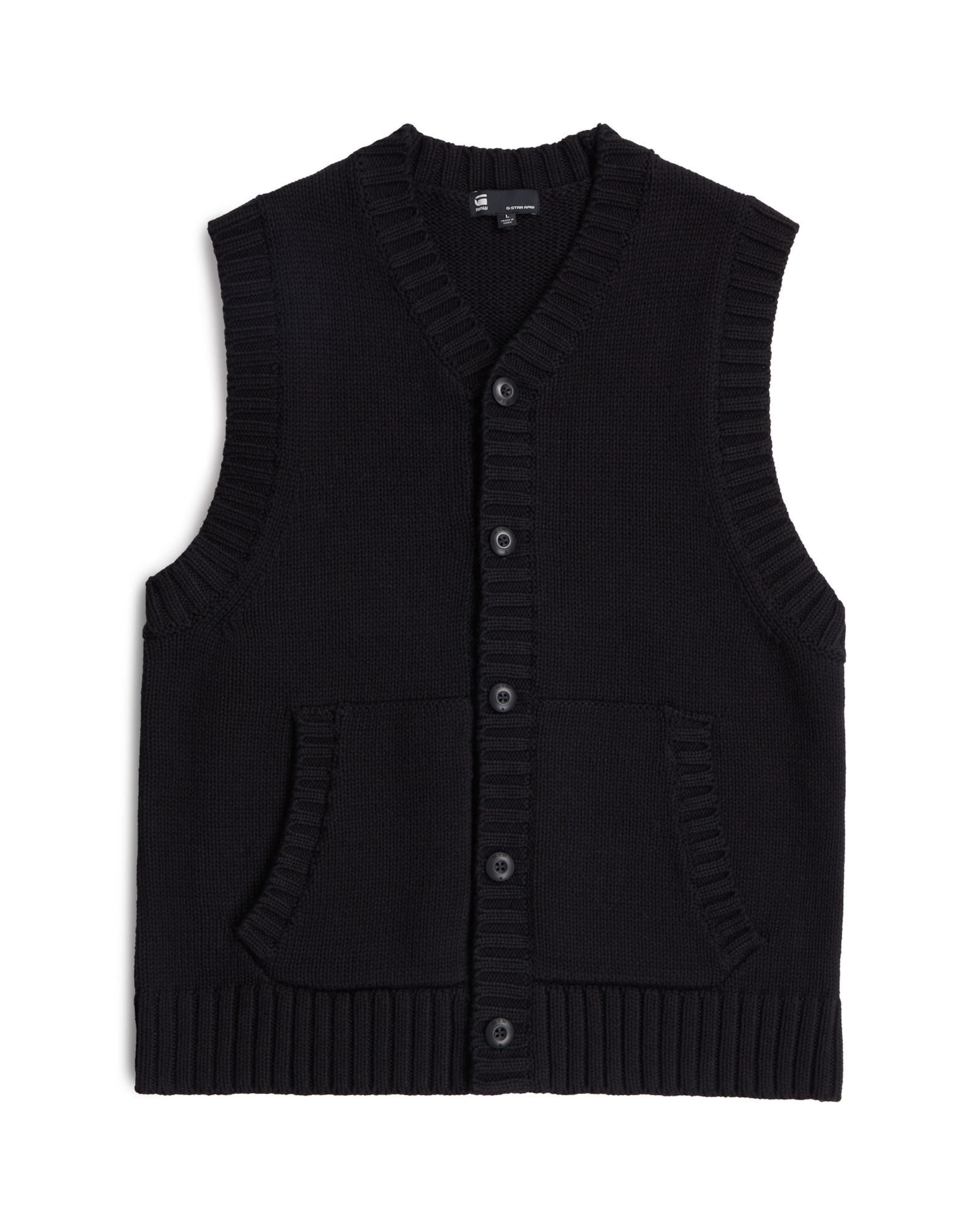 G-STAR Куртка межсезонная 'Heavy Vest' в черном цвете
G-STAR Куртка межсезонная 'Heavy Vest' в черном цвете