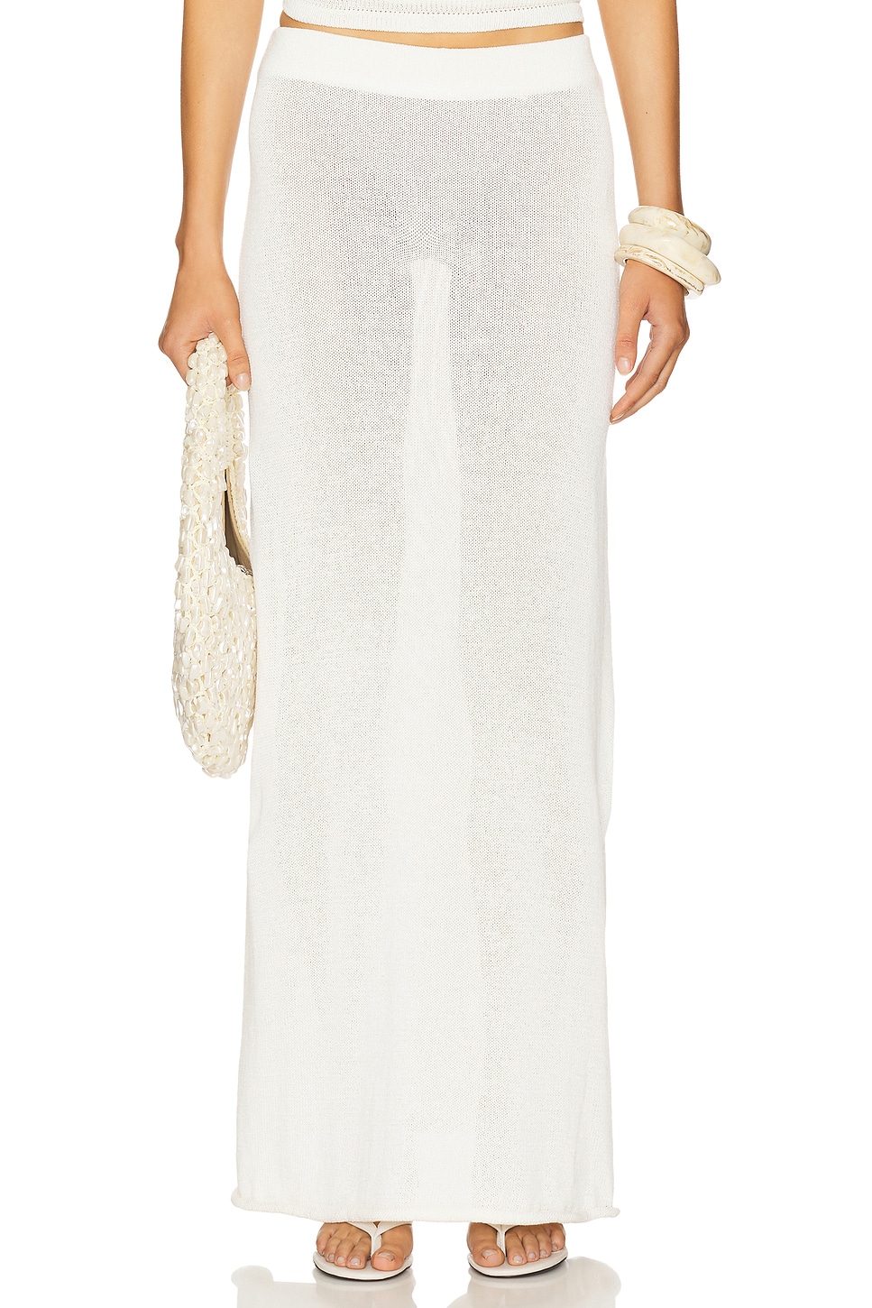 Макси-юбка Cali Sndys, off white 
Макси-юбка Cali Sndys, off white