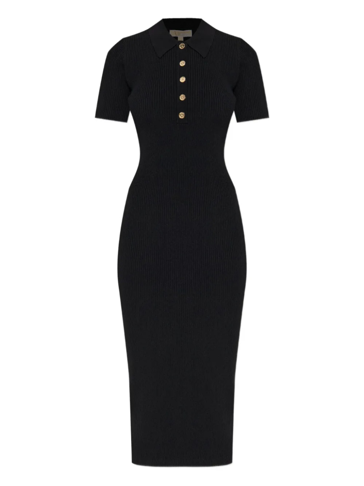 Платье-поло в рубчик от Michael Michael Kors, черный
Платье-поло в рубчик от Michael Michael Kors, черный