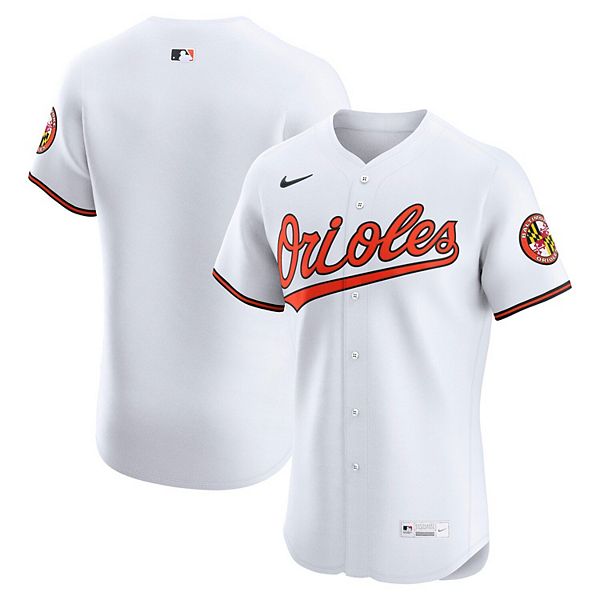 Мужская белая футболка Baltimore Orioles Home Elite Nike
Мужская белая футболка Baltimore Orioles Home Elite Nike