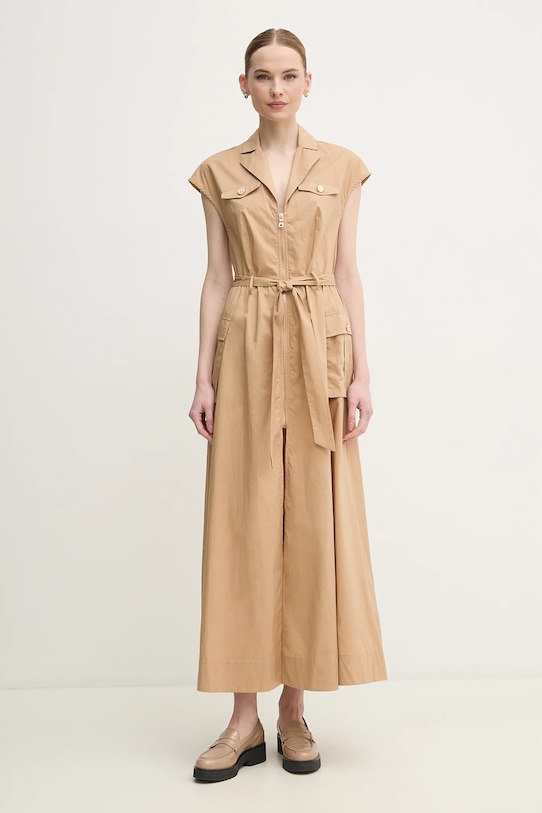 Хлопковое платье Gaudi, бежевый
Хлопковое платье Gaudi, бежевый