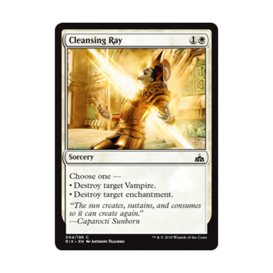 CCG Очищающий луч (С), MTG - Rivals of Ixalan
CCG Очищающий луч (С), MTG - Rivals of Ixalan
