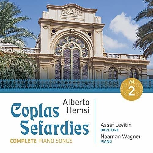 CD диск Hemsi / Levitin / Wagner: Coplas Sefardies 2 
CD диск Hemsi / Levitin / Wagner: Coplas Sefardies 2