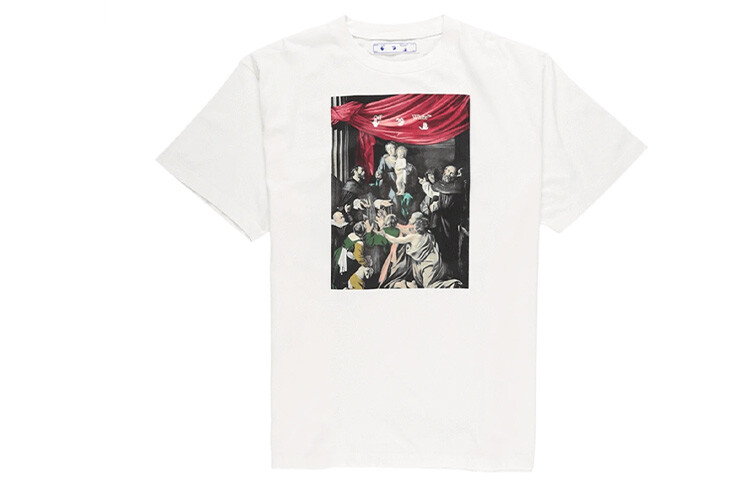 OFF-WHITE Мужская футболка, Белый
OFF-WHITE Мужская футболка, Белый