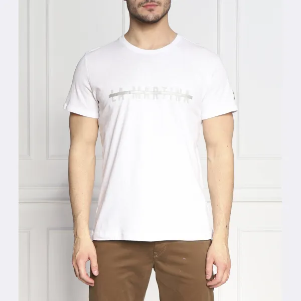 Футболка стандартного кроя с добавлением белья La Martina, белый
Футболка стандартного кроя с добавлением белья La Martina, белый