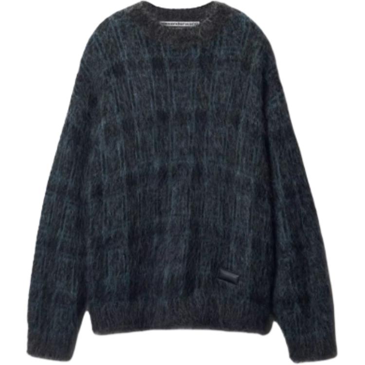Пледовый оверсайз джемпер Alexander Wang, черный
Пледовый оверсайз джемпер Alexander Wang, черный