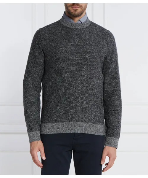 Свитер из шерсти марамео Regular fit Boss, серый
Свитер из шерсти марамео Regular fit Boss, серый