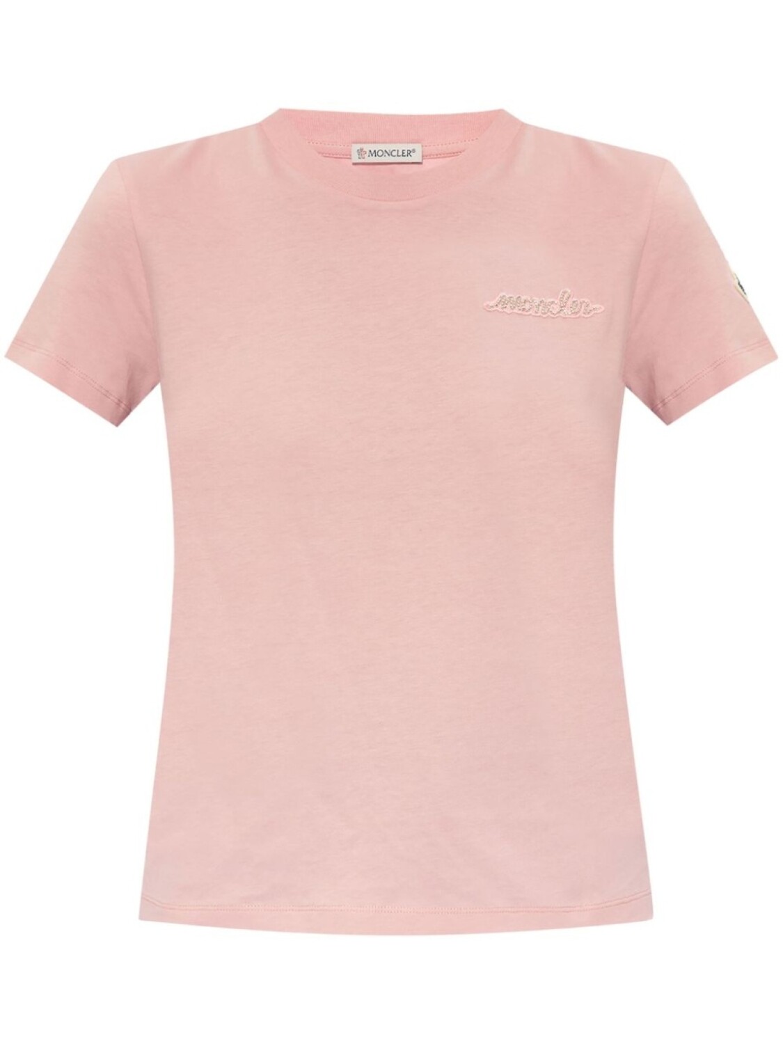 Moncler футболка из хлопка с нашивкой-логотипом, розовый
Moncler футболка из хлопка с нашивкой-логотипом, розовый