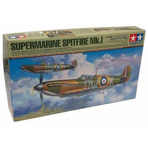 Tamiya, Самолет Supermarine Spitfire Mk.I, Модель для сборки, 8+
Tamiya, Самолет Supermarine Spitfire Mk.I, Модель для сборки, 8+
