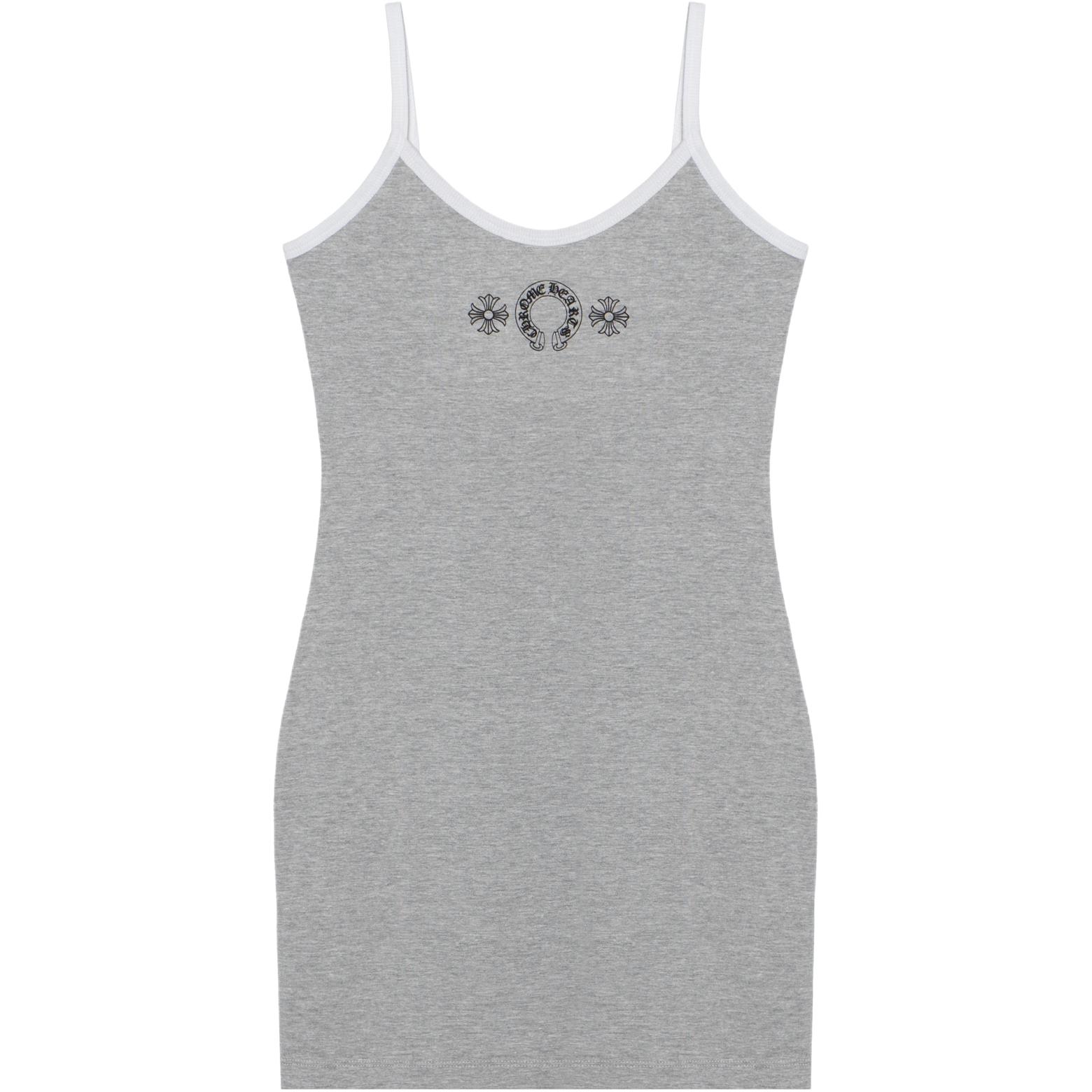 Женское платье-комбинация серое Chrome Hearts, серый
Женское платье-комбинация серое Chrome Hearts, серый